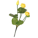 Artificial Flowers Silk Flower Foral Decor Flower Table Arrangement Yellow