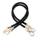 2pcs Bag Accessories Repair Replacements Handle Rope Handbag Straps Black