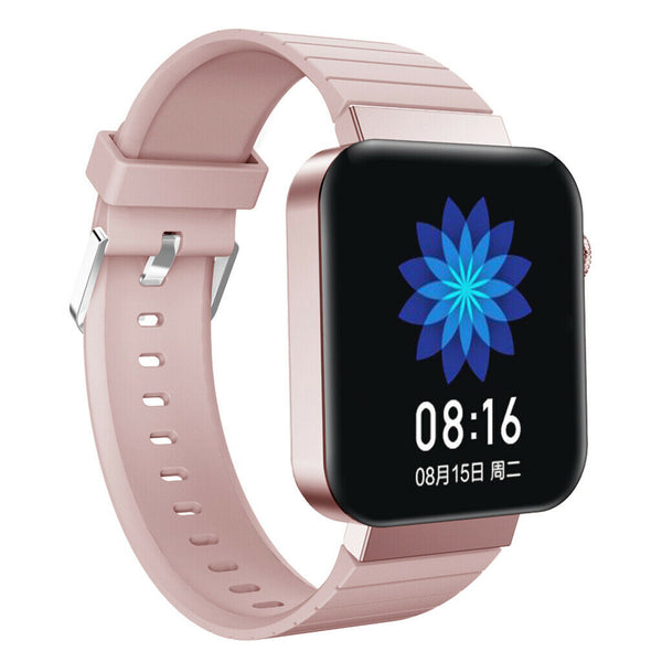 Sport Smart Watch 1.54" Heart Rate Monitor Watch Sleep Monitoring Pink