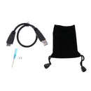 mSATA to USB 3.0 External SSD Enclosure Conveter Case with Cable Black