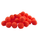 200Pcs Vibrant Colours Fluffy Small Craft Pompoms 18mm Red