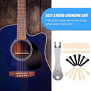 Acoustic Guitar Nail Picker Nail Puller Guitar String Pillow Instrument Set
