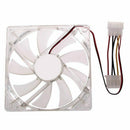 120mm Fans 4 LED LED Blue Computer Case Cooling K3M3