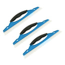 3pcs Silicone home Car Water Wiper Squeegee Blade Wash Window Glass Clean Shower