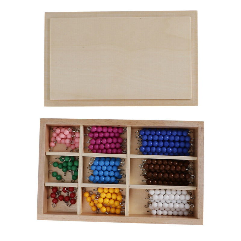 Montessori Math Materials Multiplication with Box for Early Preschool Learning