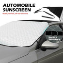 Magnetic Car SUV Windshield Snow Cover Ice Frost Cover Heat Sun Shade 145x111cm