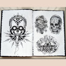 Skulls Series Skeleton Design Tattoo Art Book Flash Sketch A4 Size 76 Pages  LJ