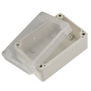 Screw Mounted Clear Cover Waterproof Sealed Junction Box 100x68x50mm G4R6