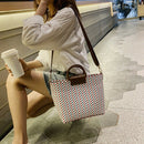 Summer Bag Handbag New Fashion Bag Wild Woven Large Capacity Shoulder Bag