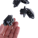5 Pcs 3P IEC 320 C14 Male Plug Panel Power Inlet Sockets Connectors AC 250V  JR