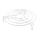 Home Kitchen Metal 10" Diameter Round Cooker Steamer Rack Stand C2G3