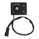 12/24V Parking Heater Control LCD Knob Controller Switch for Vehicles Truck A+++
