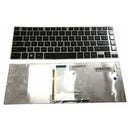 Keyboard Kit (US Layout) Replacement with Backlight Compatible with Toshiba