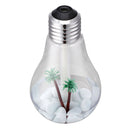 USB Colorful LED Bulb Humidifier House&Office Mini Aromatherapy Atomizer w/Cable