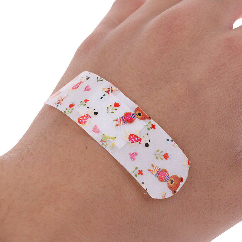 50Pcs Variety Decor Patterns Bandages Cute Cartoon Band Aid For Childr Ew