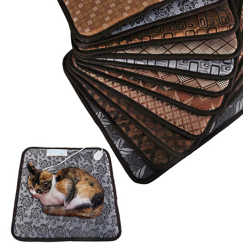 Waterproof Pet Heated Warmer Bed Pad Puppy Dog Cat Pad Mat Electric Heater J7R1