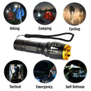 2000lm Flashlight XM-L T6 LED Zoom Military Super Bright Torch 18650