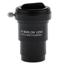 Telescope Barlow Lens 3X Eyepiece Set Astronomy 1.25"/31.75mm For Celestron