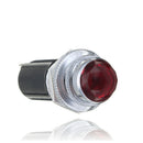 1x 16mm 5/8" 120V AC DC LED Signal Indicator Pilot Light Bulb Hot Rod Red Useful