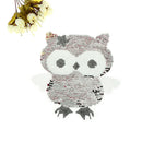 owl reversible change color sequins sew on patches for clothes diy crafts US BX