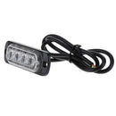 4LED 4W Bar Car Truck Strobe Flash Emergency Warning Light Lamp 12V- 24V BlueOZ