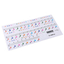 3 Pieces Piano Keyboard 61 Electronic Keyboard Key Stickers