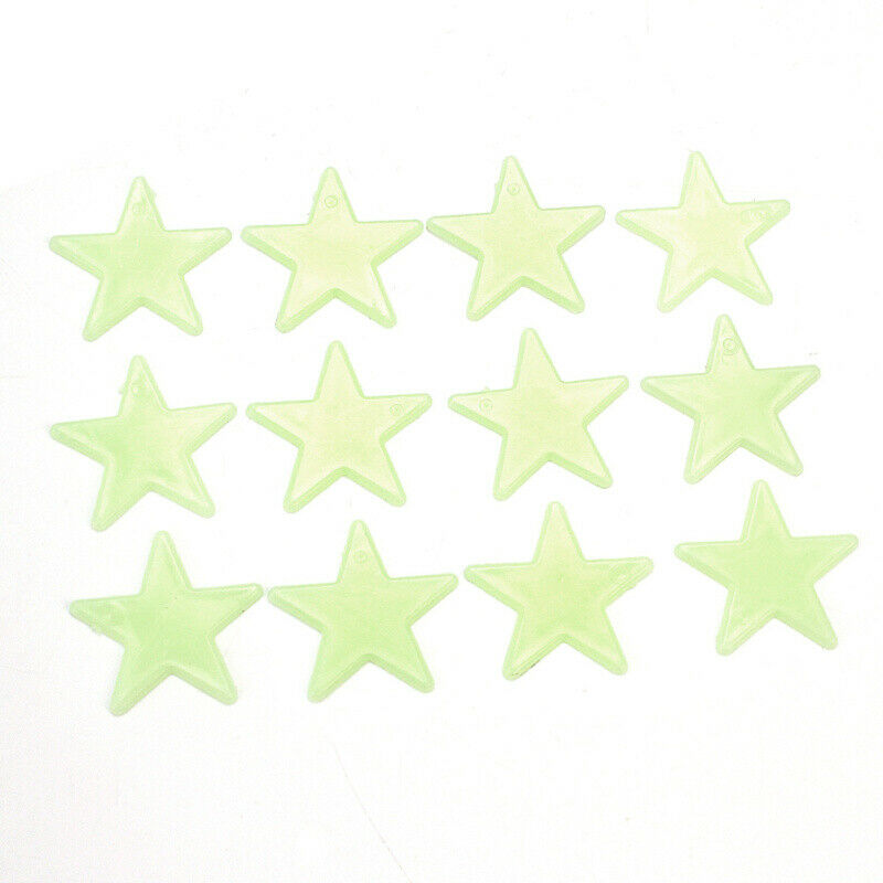 Wholesale 100pcs Glow in the Dark Stars Baby Kids Room Bedroom 28x28mm
