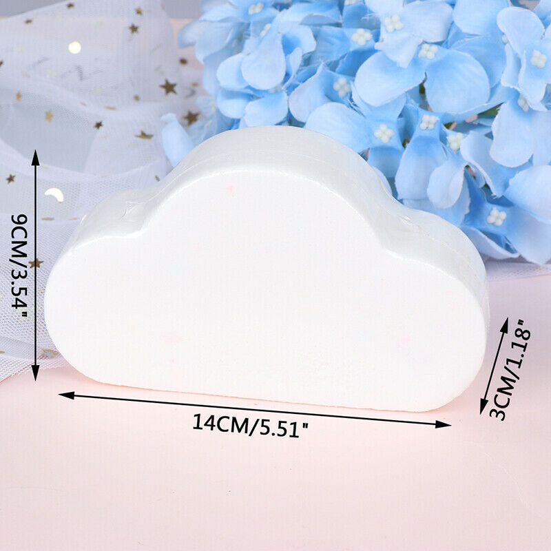 Rainbow Cloud Bath Ball Bubble Exfoliat Moisturiz Skin Bubble Bath Bombs B FT
