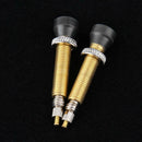 1 Pair Mountain Road Bike Bicycle Copper Metal Tubeless Presta Valve Stems SN9F