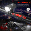 USB  Rechargeable LED Bicycle Headlight Bike Head Light Front Rear Lamp Cycling