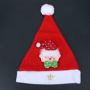 Christmas Santa Claus Pattern Party Christmas Hat Red Christmas Supplies