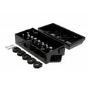 1Pcs Black 7-Way Trailer Wire Junction Box Camper Truck Weather Proof RV Li