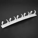 4x Plastic Spice Clips Gripper Bottles Jar Rack Holder Storage Wall Cabinet Door