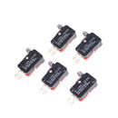 5Pcs SPDT V-155-1C25 Short Hinge Roller Lever Control Limit Micro Switch  ME