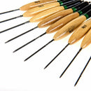 Leo 10Pcs/Lot Bobber Cork Fir Float Vertical Pesca For Carp Fishing Float F