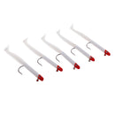 5x Lead Head jig Soft Fishing Lure Sinking Swimbait for Saltwater Freshwater