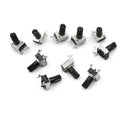 10pcs Single-joint potentiometer B10K adjustable 0932 type potentiometerHG