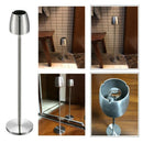 Stainless Steel Telescopic Ashtray Floor Standing Ash Tray Ashtray Portable