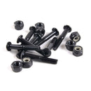 8Pairs Black Carbon Steel  31mm MS3304-1 Skateboard Screws ScooterAccessorieA3C