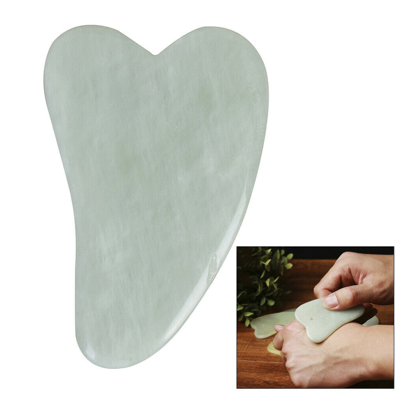 Scraping board natural jade jade facial treatment scraping SPA massage t Kw