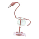 Glass Flower Vase Hydroponic Table Plant Bonsai Pot Flamingo Stand Decor