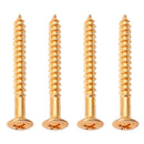 Bridge Plate Mounting Screws for Stratocaster Electric Guitar Parts Set of 4