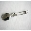 Outdoor Camping Portable Foldable Stainless Steel Spork Dinner Tableware Z Gw