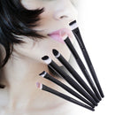 20Pcs Eyeshadow Makeup Brushes + 2Pcs Big Powder Blush Foundation Black