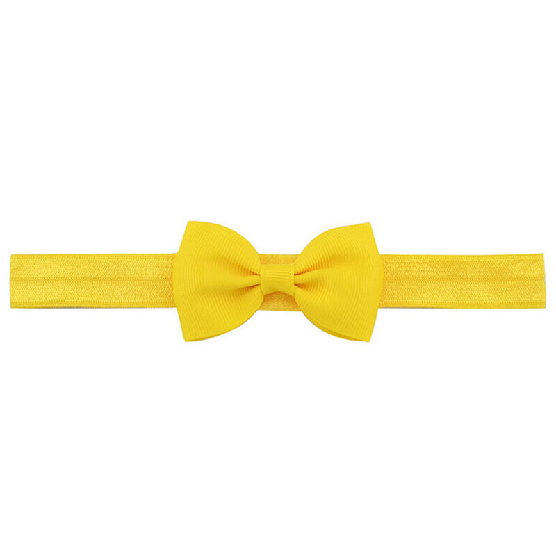 20pcs Baby Girls Bow Headband Hairband Soft Elastic Band Hair Accessories FT