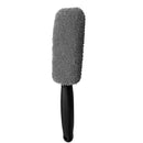 Universal Microfiber Car Wheel Rim Brush Plastic Handle Cleaning Brush Wash  A
