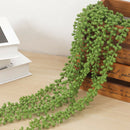 8x Artificial Plastic Flowers Hanging Plant for Garden Wedding Yard Decor
