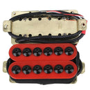 2Pcs Metal Pickups Double Coil Bridge Neck Humbucker Pickups For Electric G