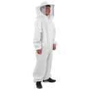 Cotton Beekeepers Bee Suit Professional Full Body Bee Remover Gloves Hat Cl