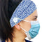 5pcs/set Moisture Wicking Outdoor Sports Soft Wide Women Headbands Hair Bands